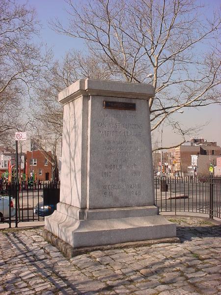 Zoom on the image : Van Nest Memorial